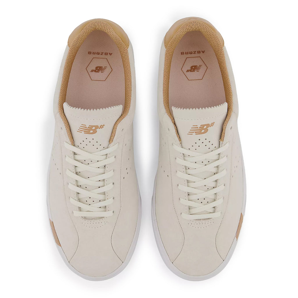 Balance Numeric NM22 Shoes - White / Tan New - top