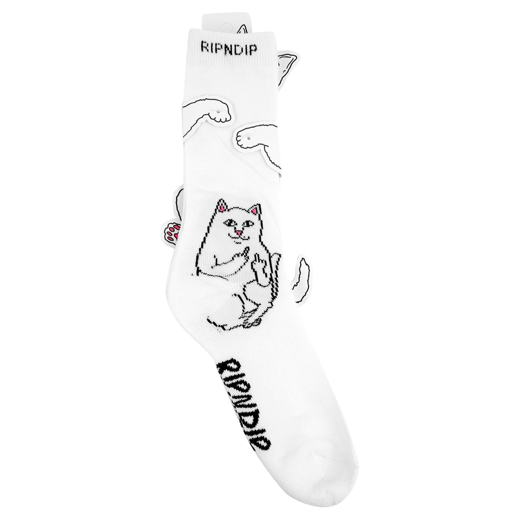 RIPNDIP Lord Nermal Socks in White