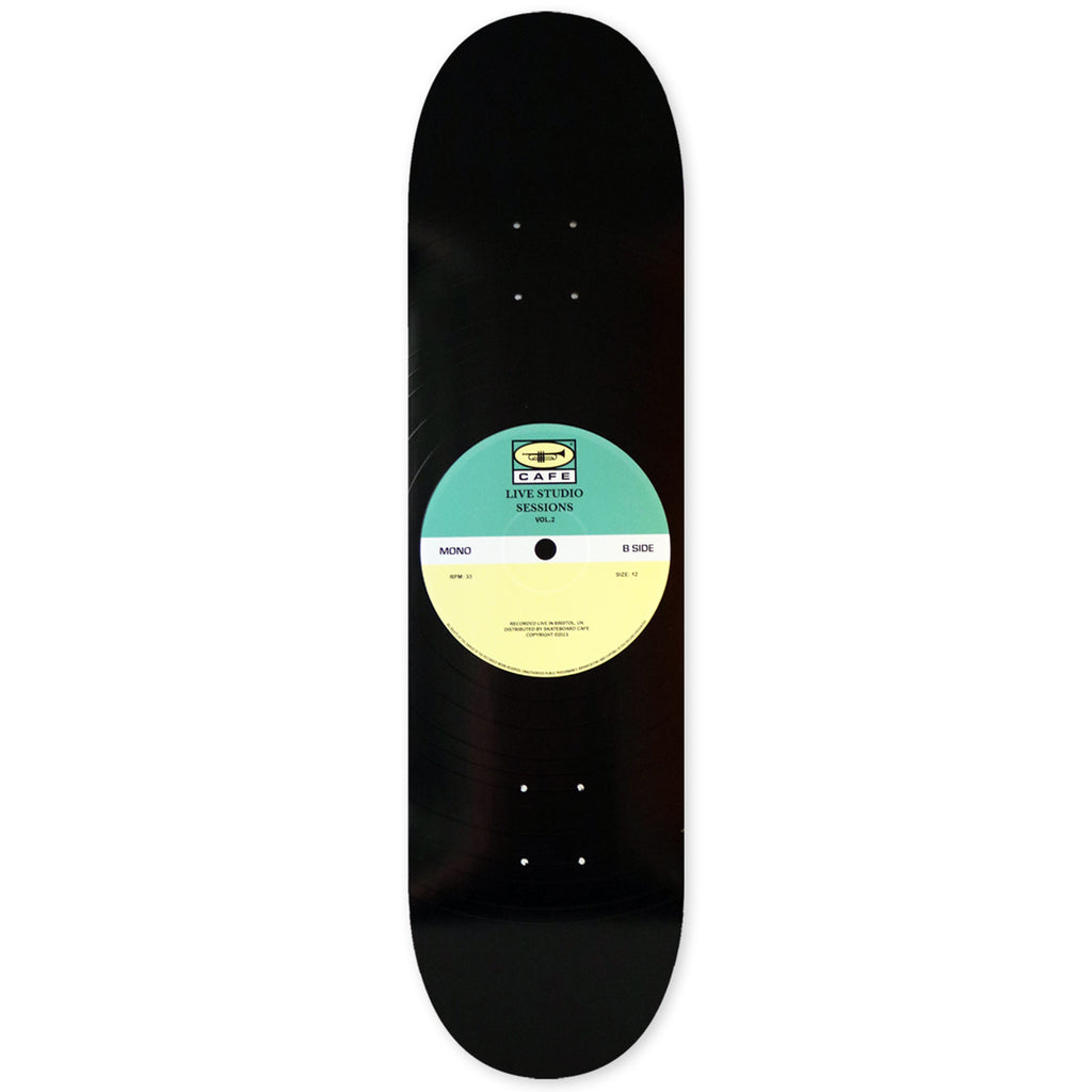 Skateboard Cafe "45" Skateboard Deck - Teal / Cream - main