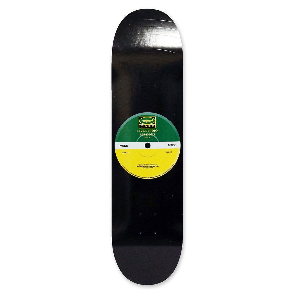 Skateboard Cafe "45" Skateboard Deck in Green / Yellow