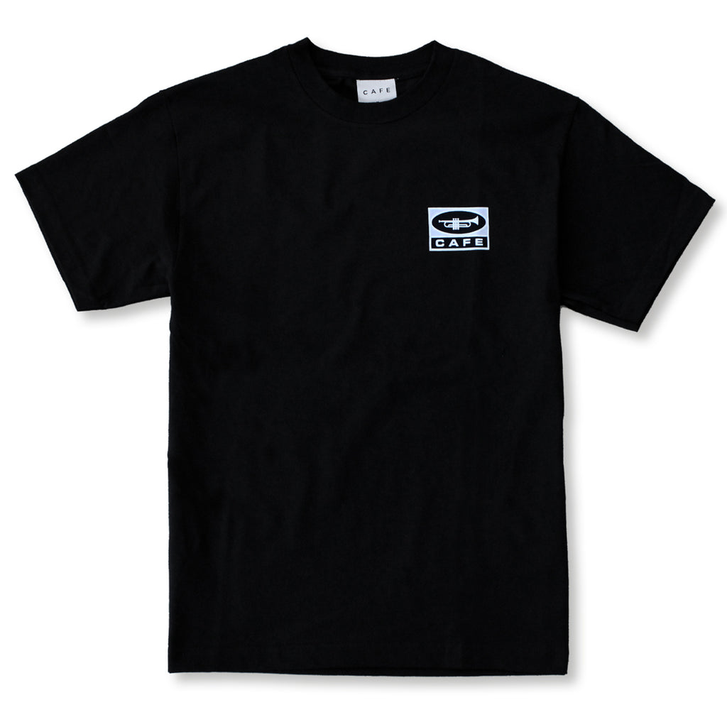 Skateboard Cafe "45" T Shirt - Black - front
