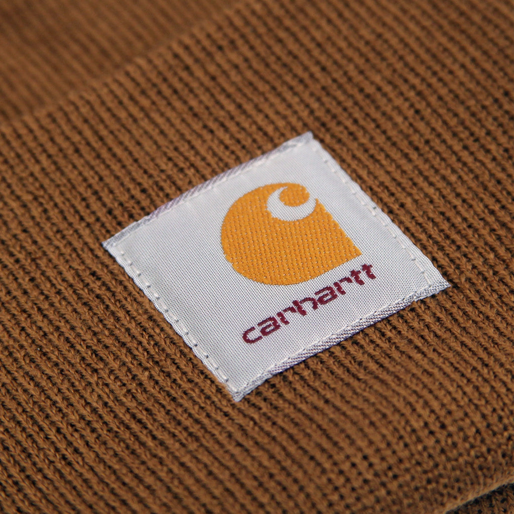 Carhartt WIP Watch Hat in Hamilton Brown - Label