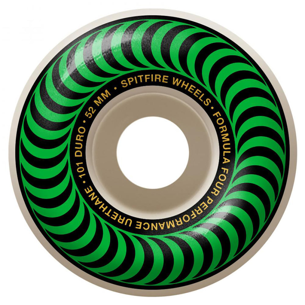 Spitfire Wheels Formula Four Classic 101 Duro Wheels in 52mm