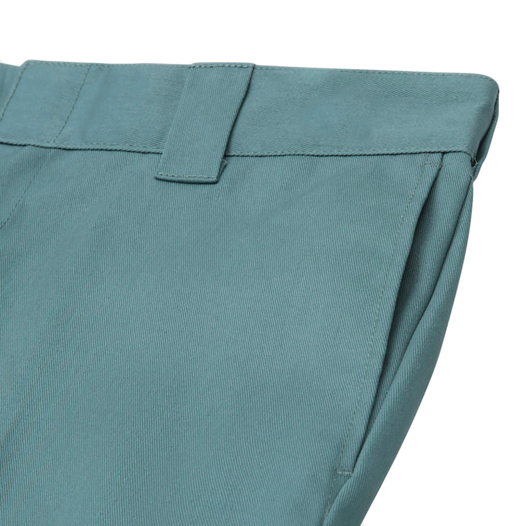 Dickies 873 Slim Straight Work Pant in Lincoln Green - Detail