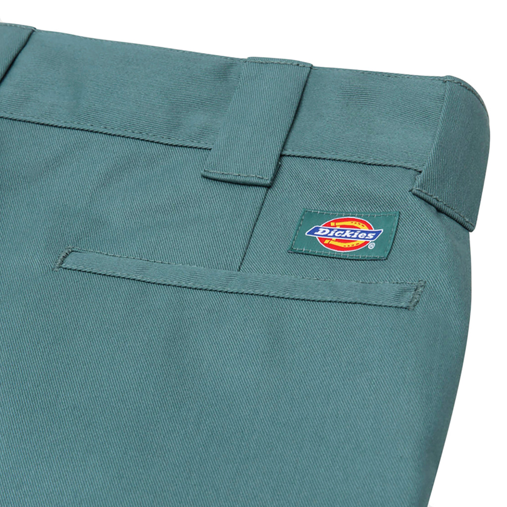 Dickies 873 Slim Straight Work Pant in Lincoln Green - Back Label