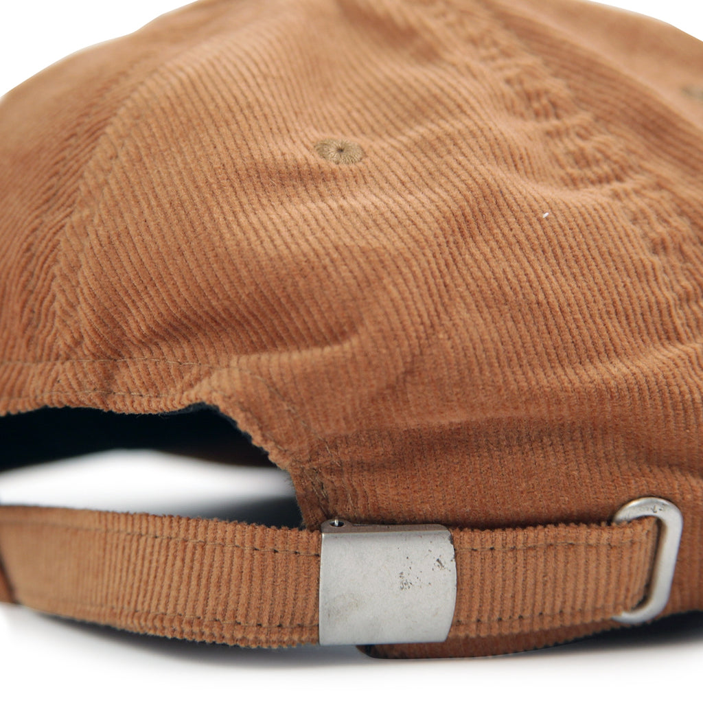 Bored of Southsea Hammer Cord Cap in Camel / Yellow - Back strap