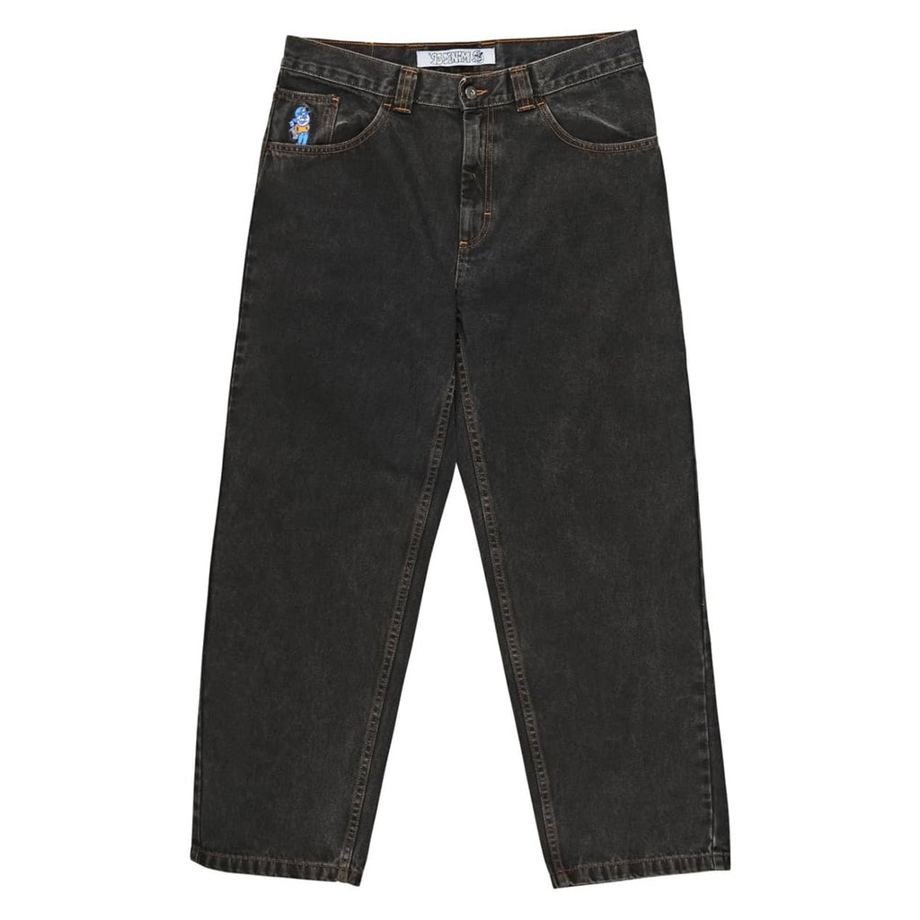 Polar Skate Co 93 Jeans in Washed Black - Front