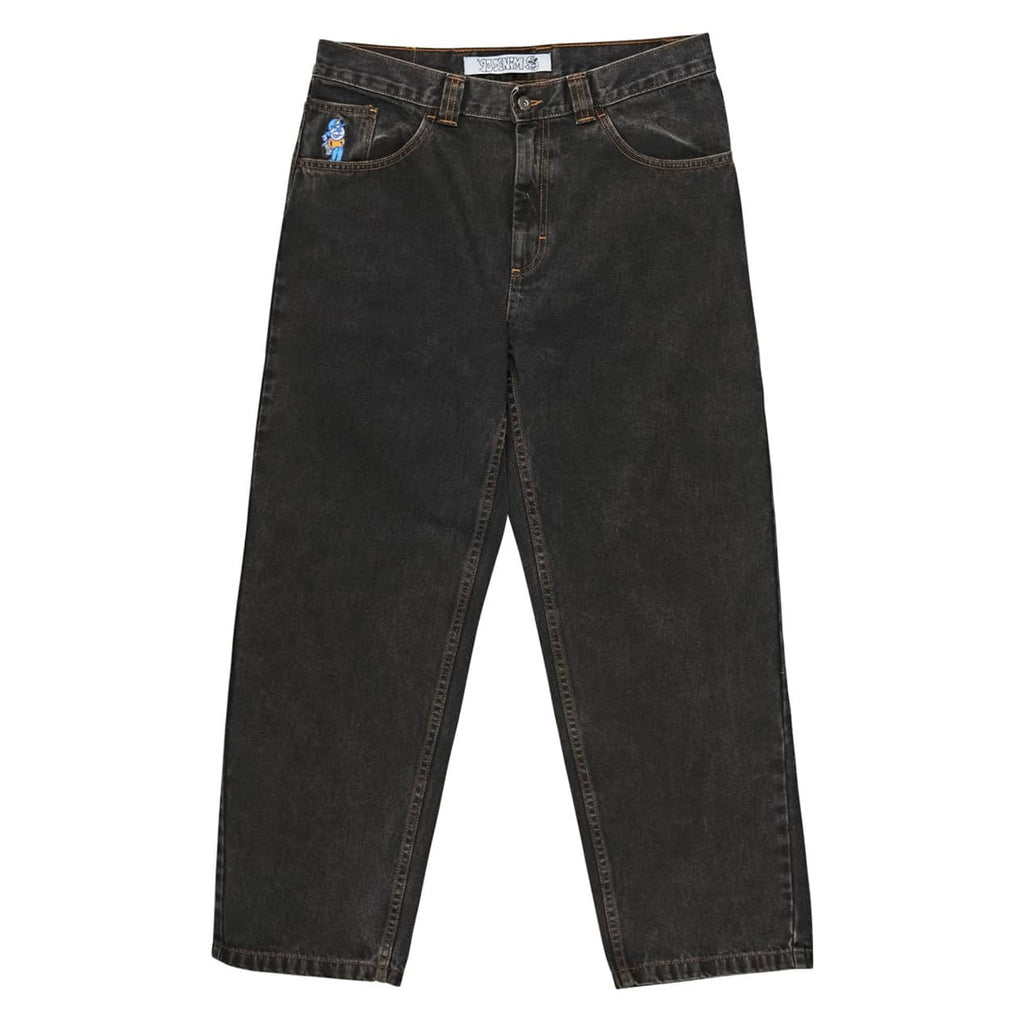 Polar Skate Co 93 Jeans in Washed Black - Front