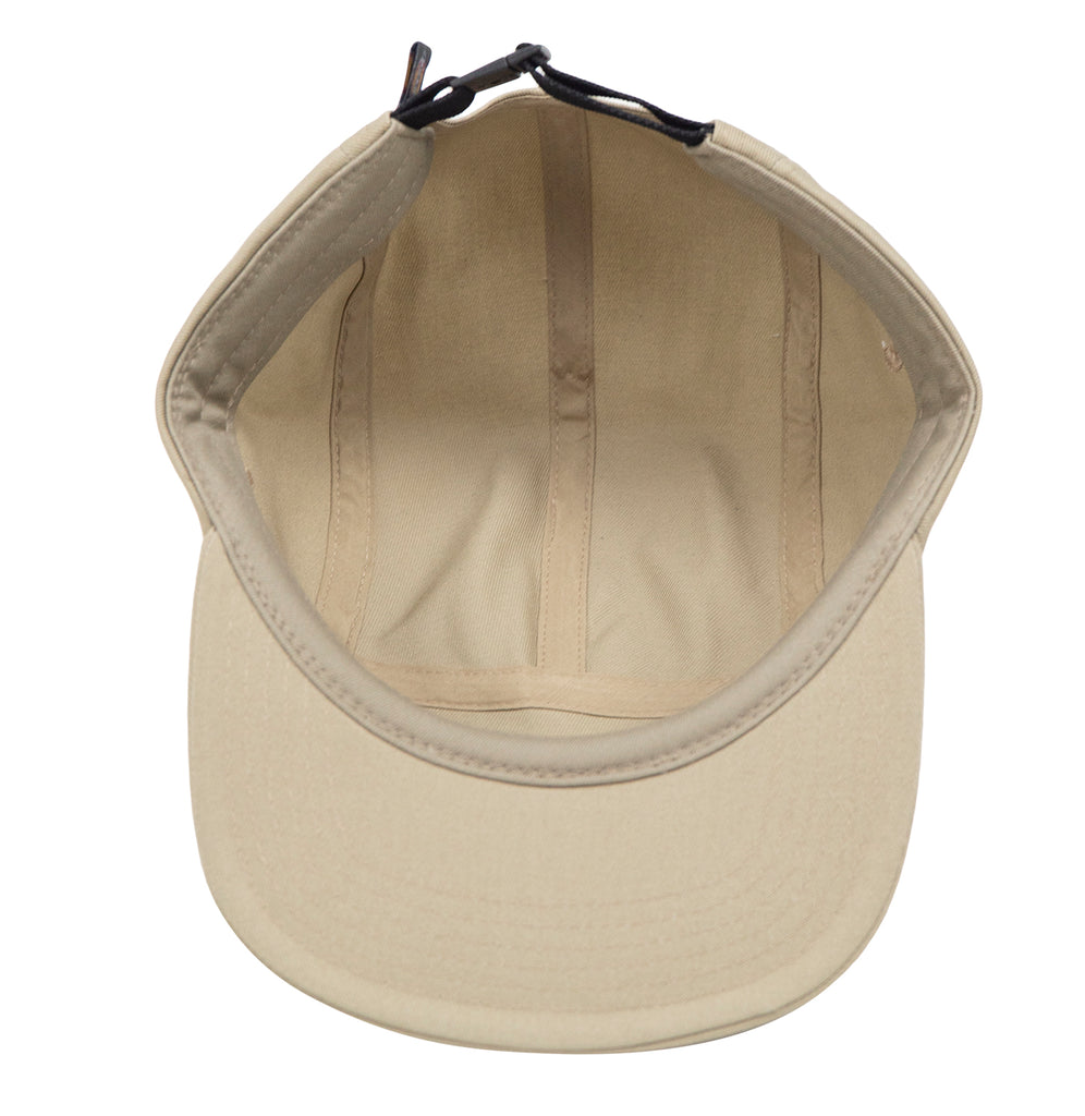 Dickies Albertville Baseball Cap in Khaki - Inside