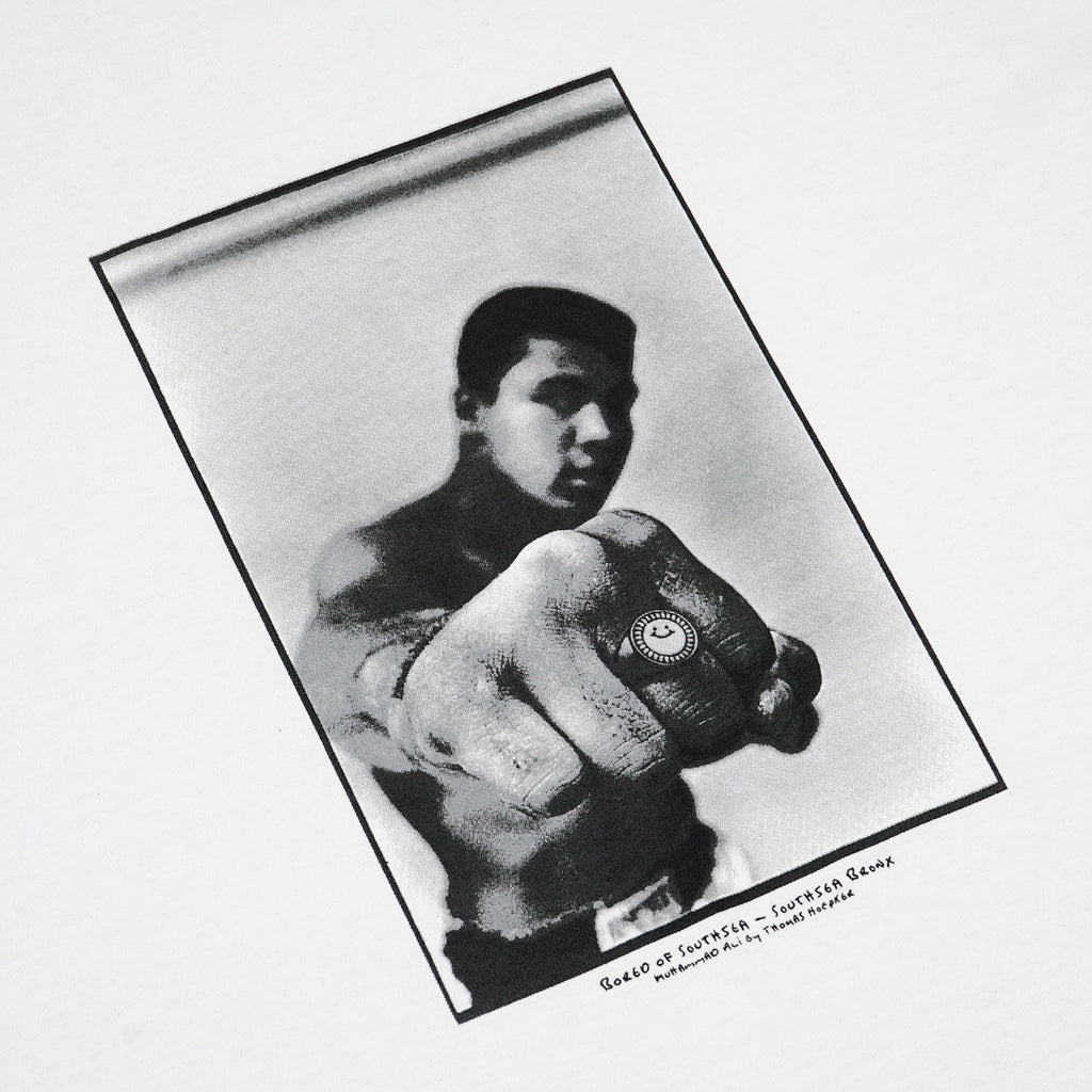 Ali T Shirt - White - closeup