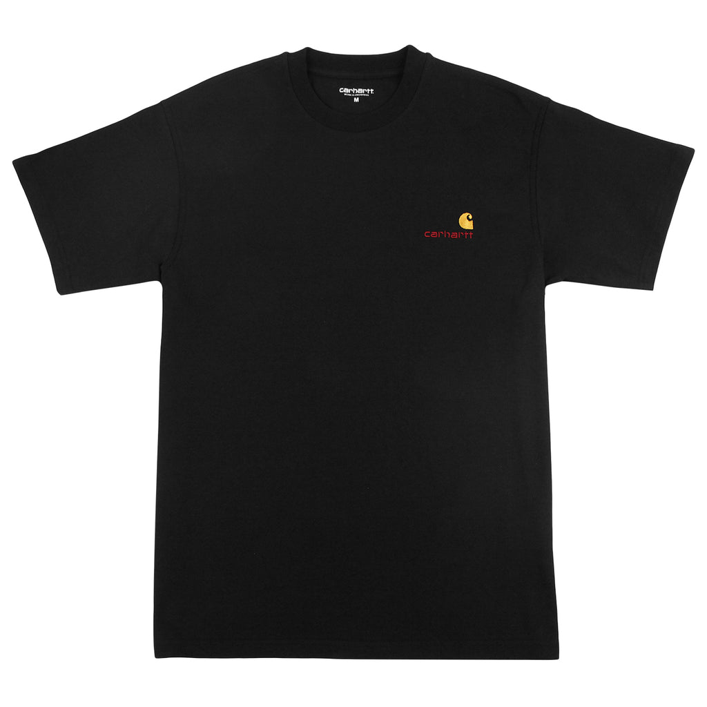 Carhartt WIP American Script T Shirt in Black