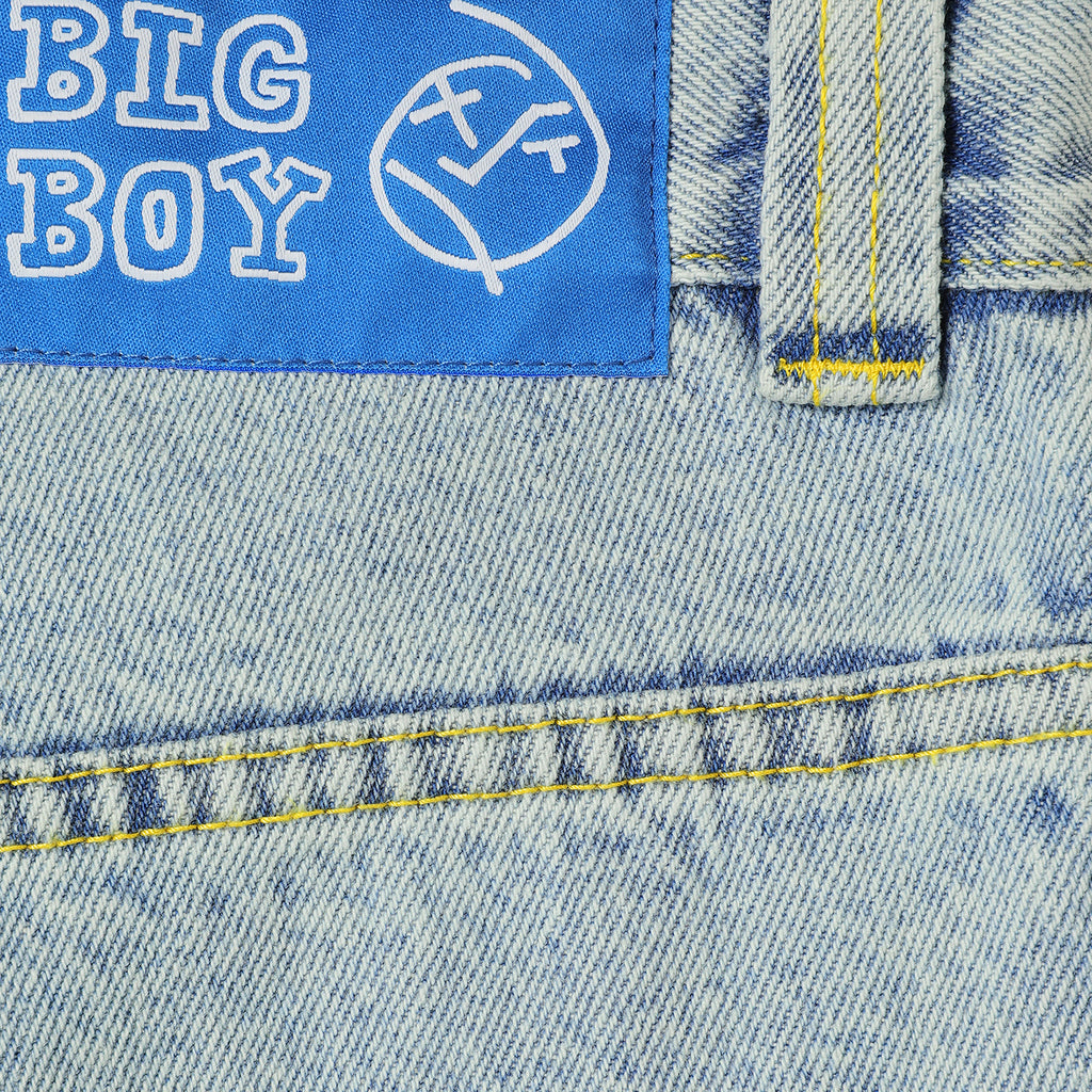 Big Boy Jeans in Light Blue by Polar Skate Co | Bored of Southsea