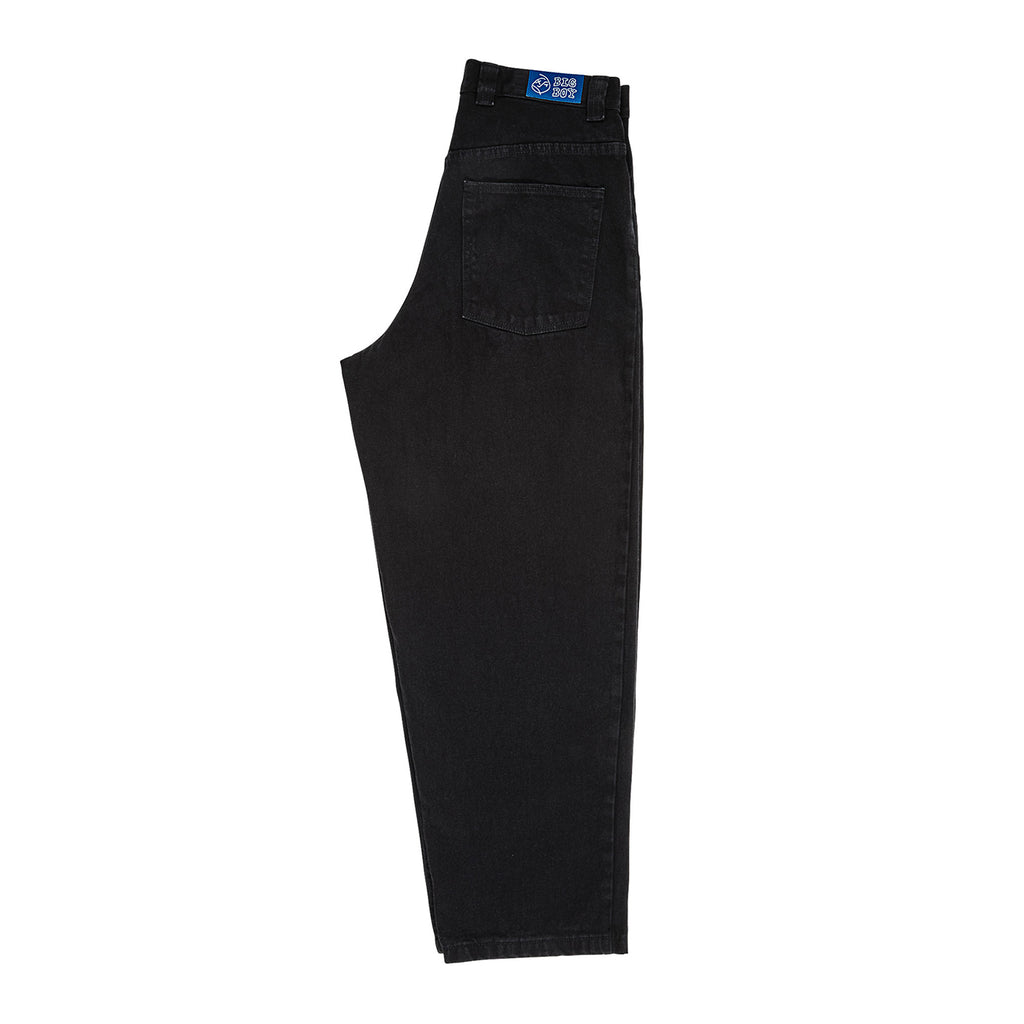 Polar Skate Co Big Boy Jeans in Pitch Black - Leg
