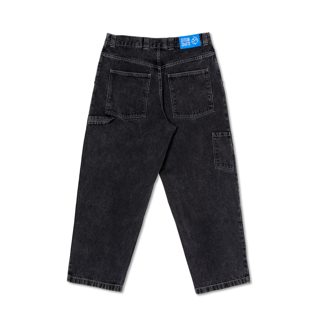 Polar Skate Co Big Boy Work Pants in Washed Black