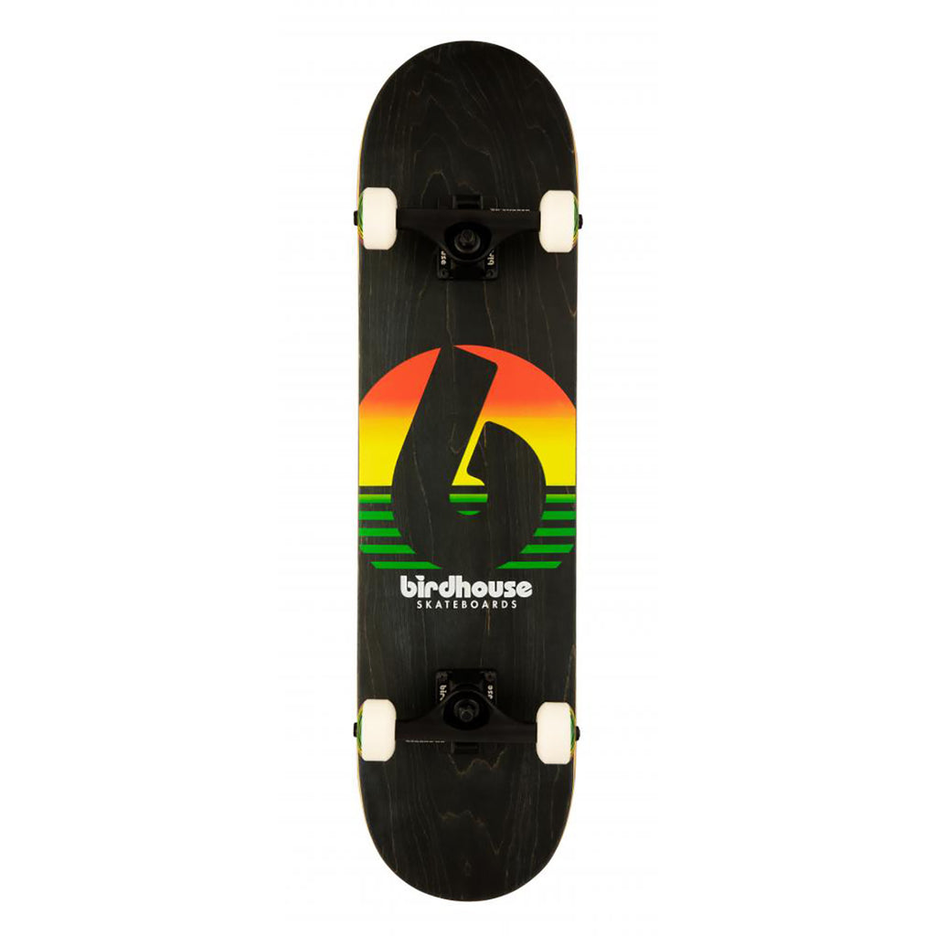Birdhouse Stage 3 Sunset Rasta Complete Skateboard - 7.75"