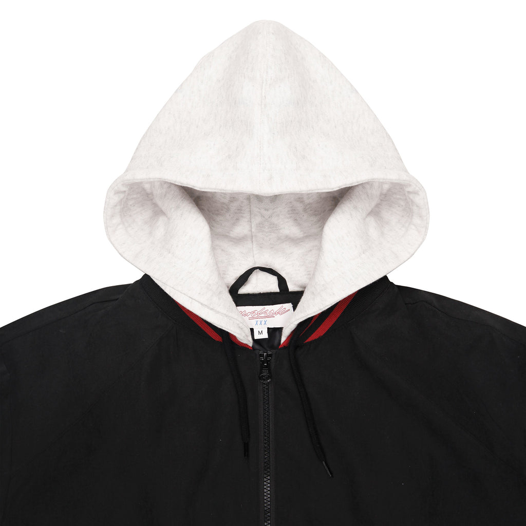 Yardsale Shell Jacket Black - Hood