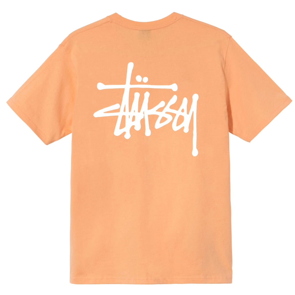 Stussy Basic Stussy T Shirt in Peach