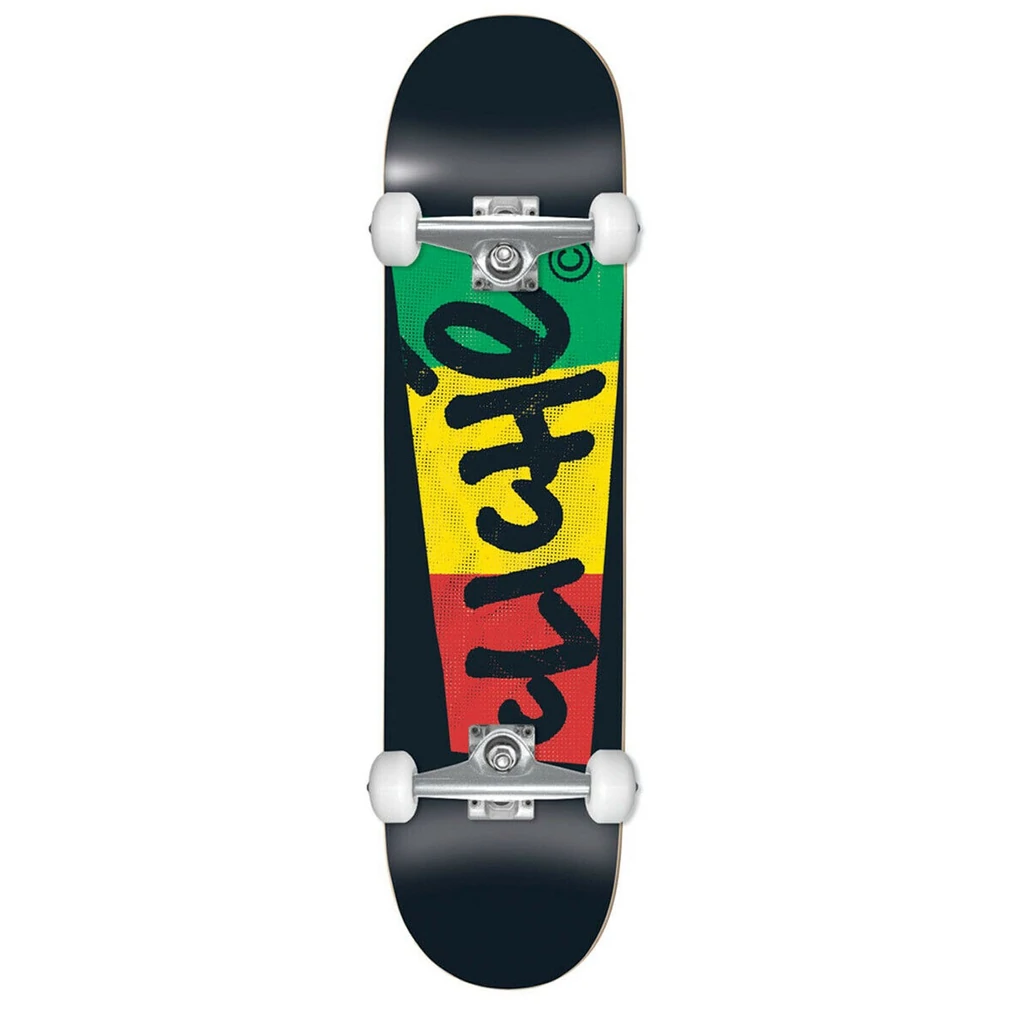 Cliche Skateboards Block Rasta Complete Skateboard - 7.5" - main