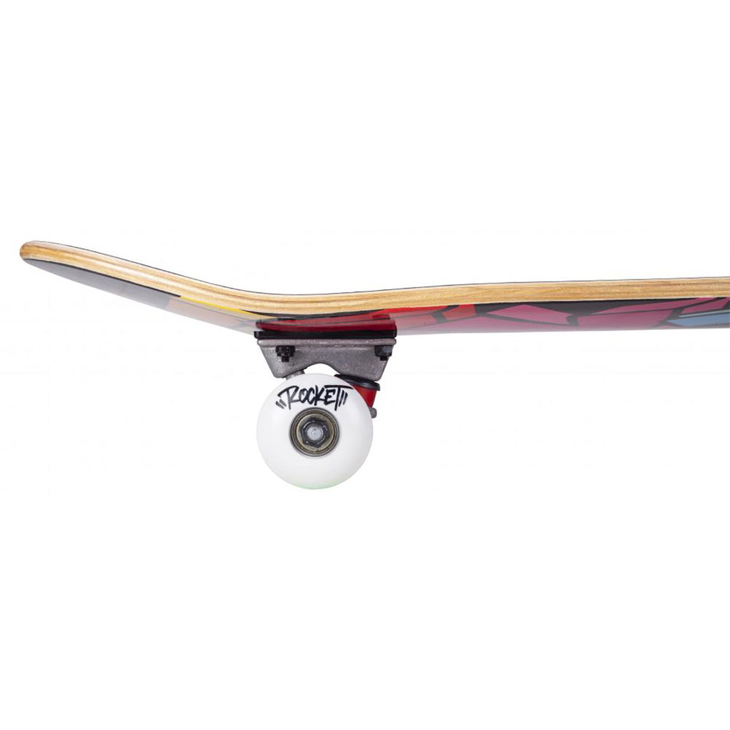 Rocket Skateboards Blocks Mini Complete Skateboard in 7.5" - Wheel