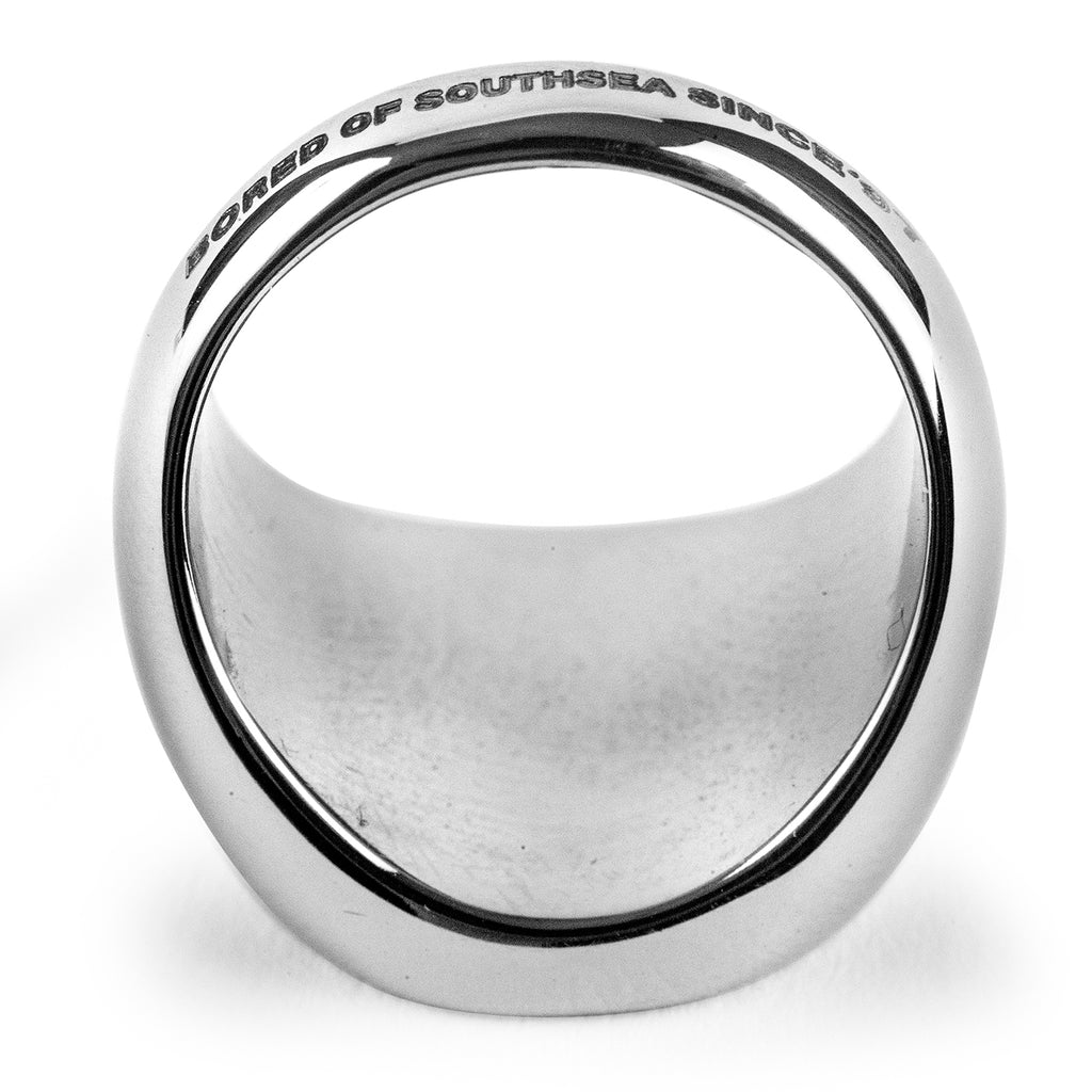 Southsea Bronx Strong Island Signet Ring - Detail