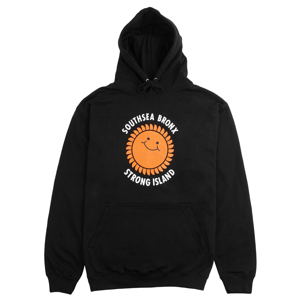 Southsea Bronx Strong Island Hoodie in Black