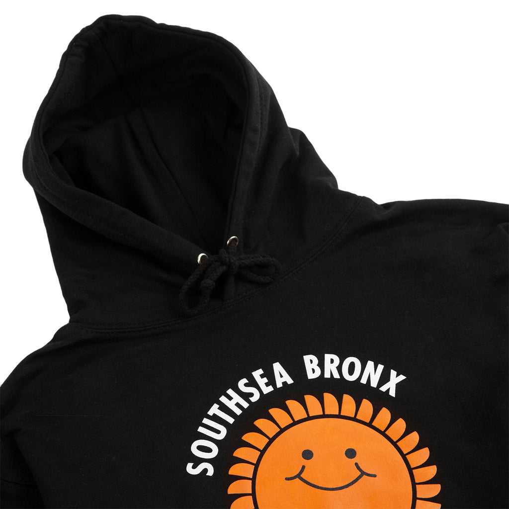 Southsea Bronx Strong Island Hoodie in Black - Hood