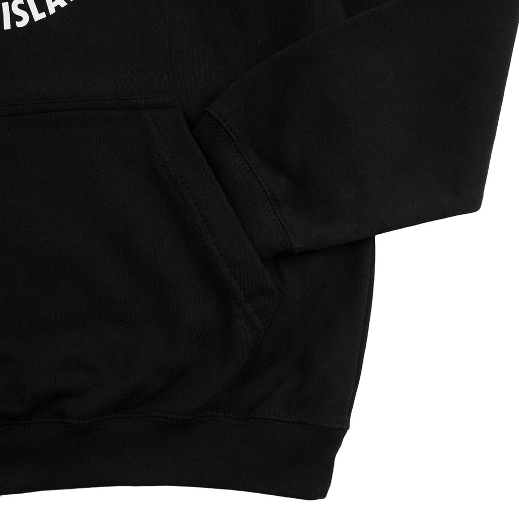 Southsea Bronx Strong Island Hoodie in Black - Pocket