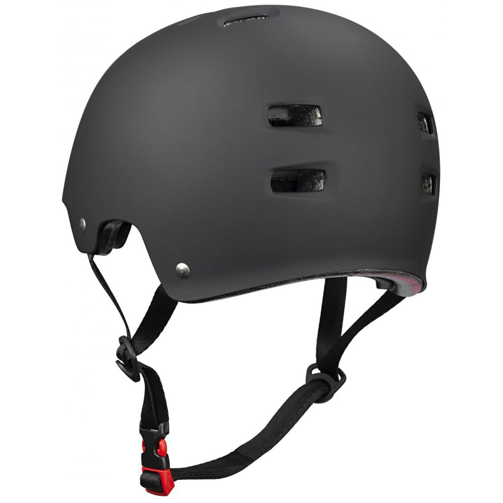 Bullet Deluxe Adult Helmet in Matt Black - Back