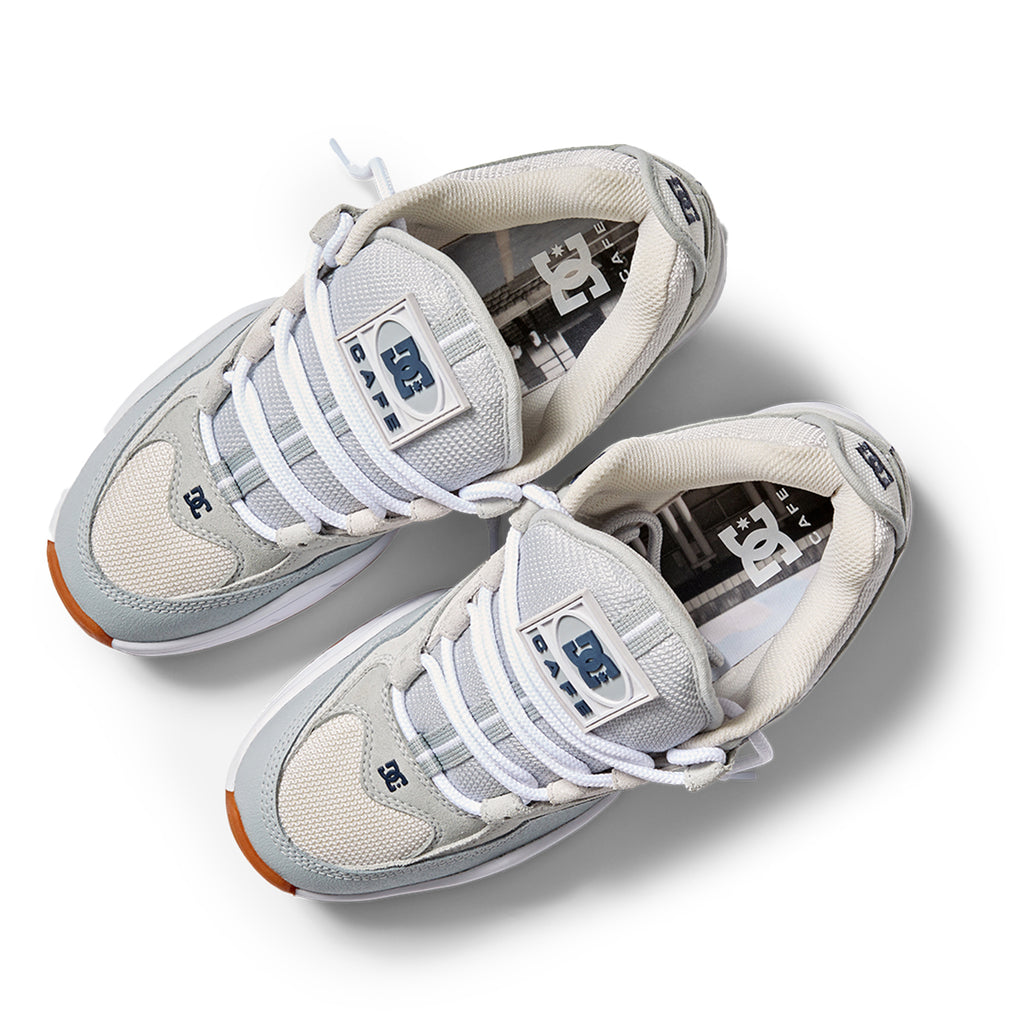 DC x Skateboard Cafe Kalis OG Cafe Skate Shoes - Light Grey