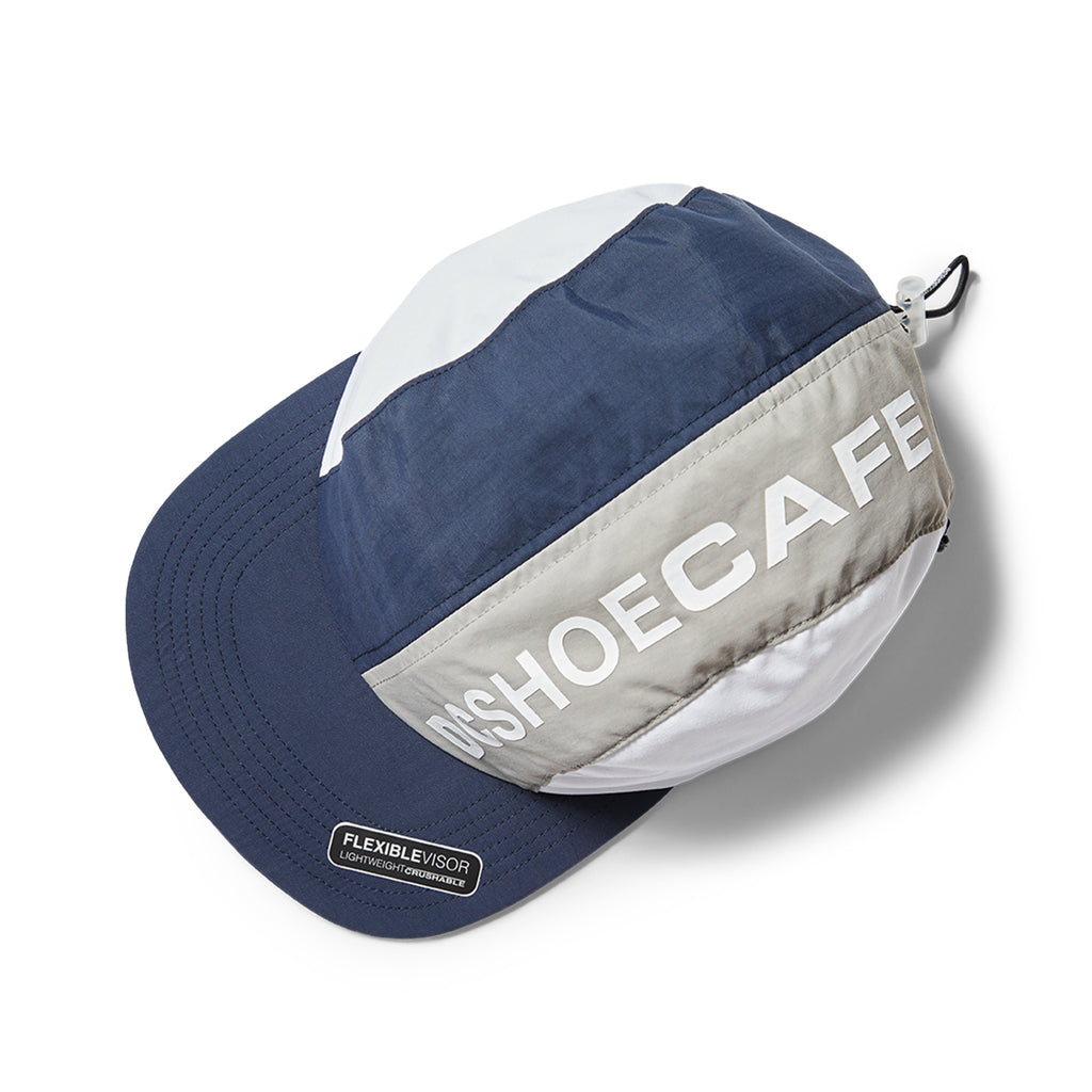DC x Skateboard Cafe Cap in - Navy / White / Grey