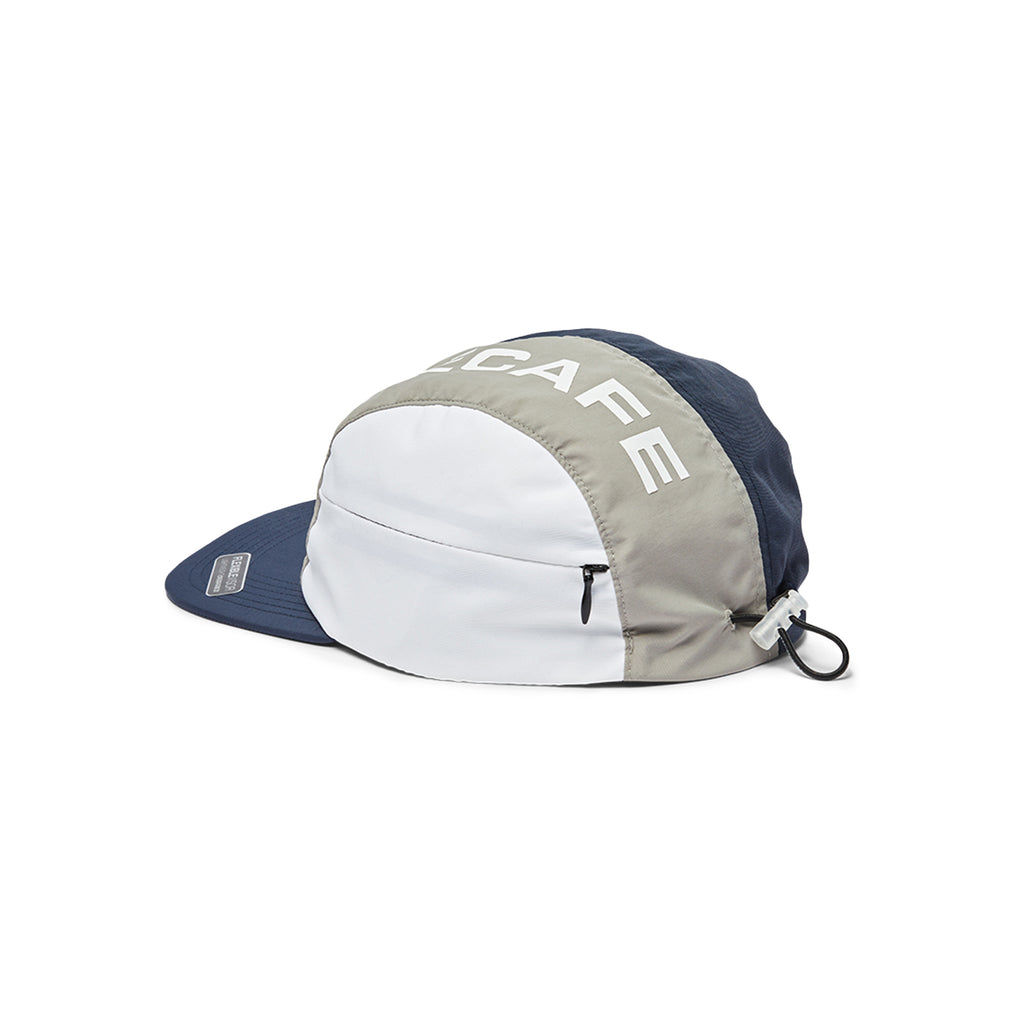 DC x Skateboard Cafe Cap in - Navy / White / Grey