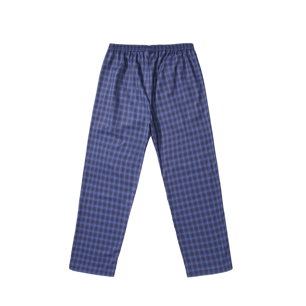 Helas Check Pyjama Pants Blue - Back