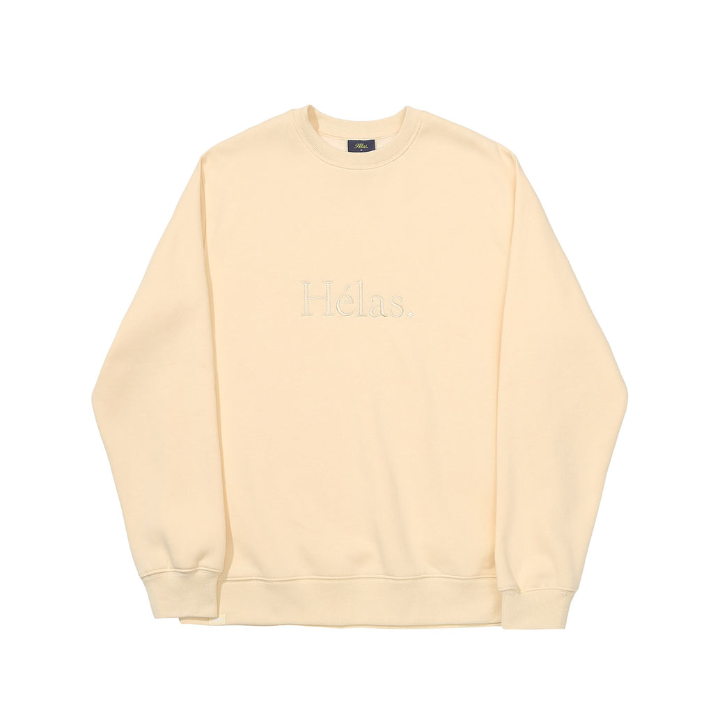 Helas Class Crewneck Sweatshirt - Honey Yellow - main