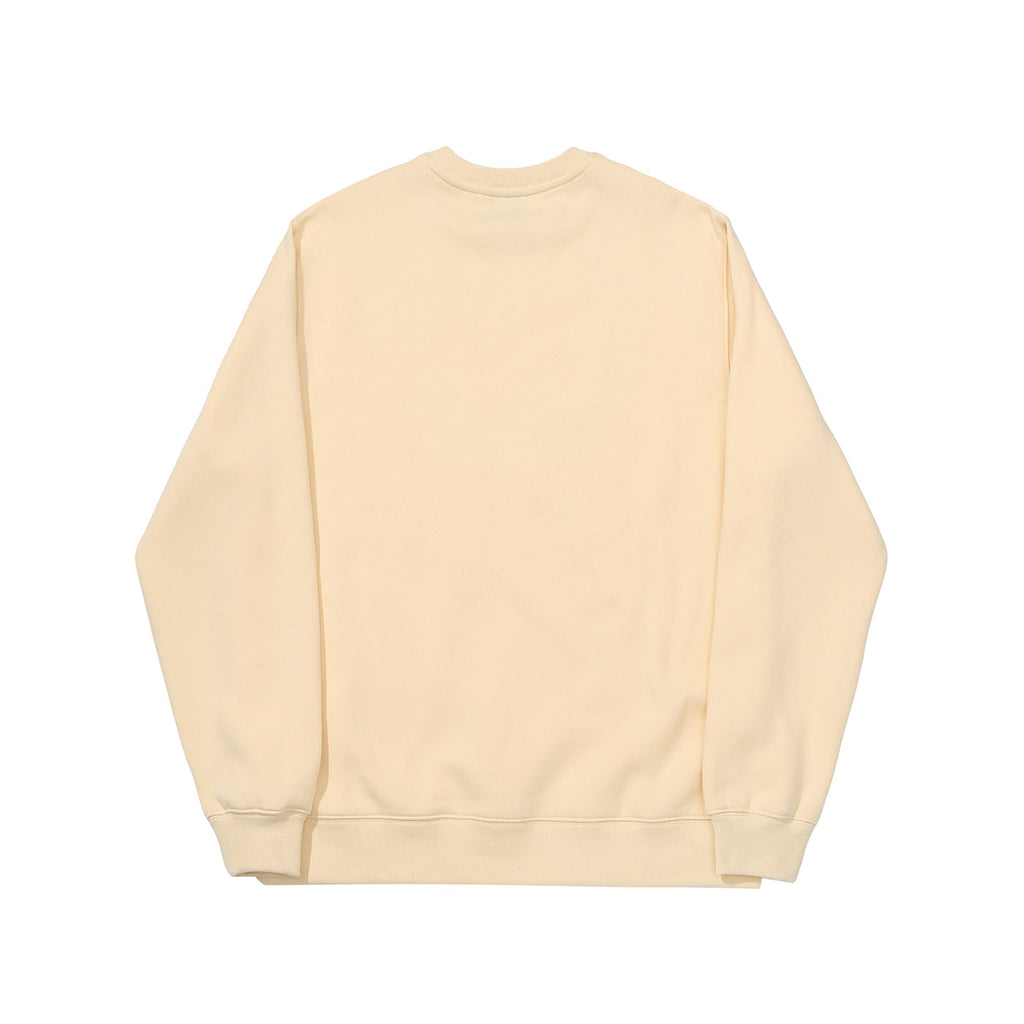 Helas Class Crewneck Sweatshirt - Honey Yellow -back