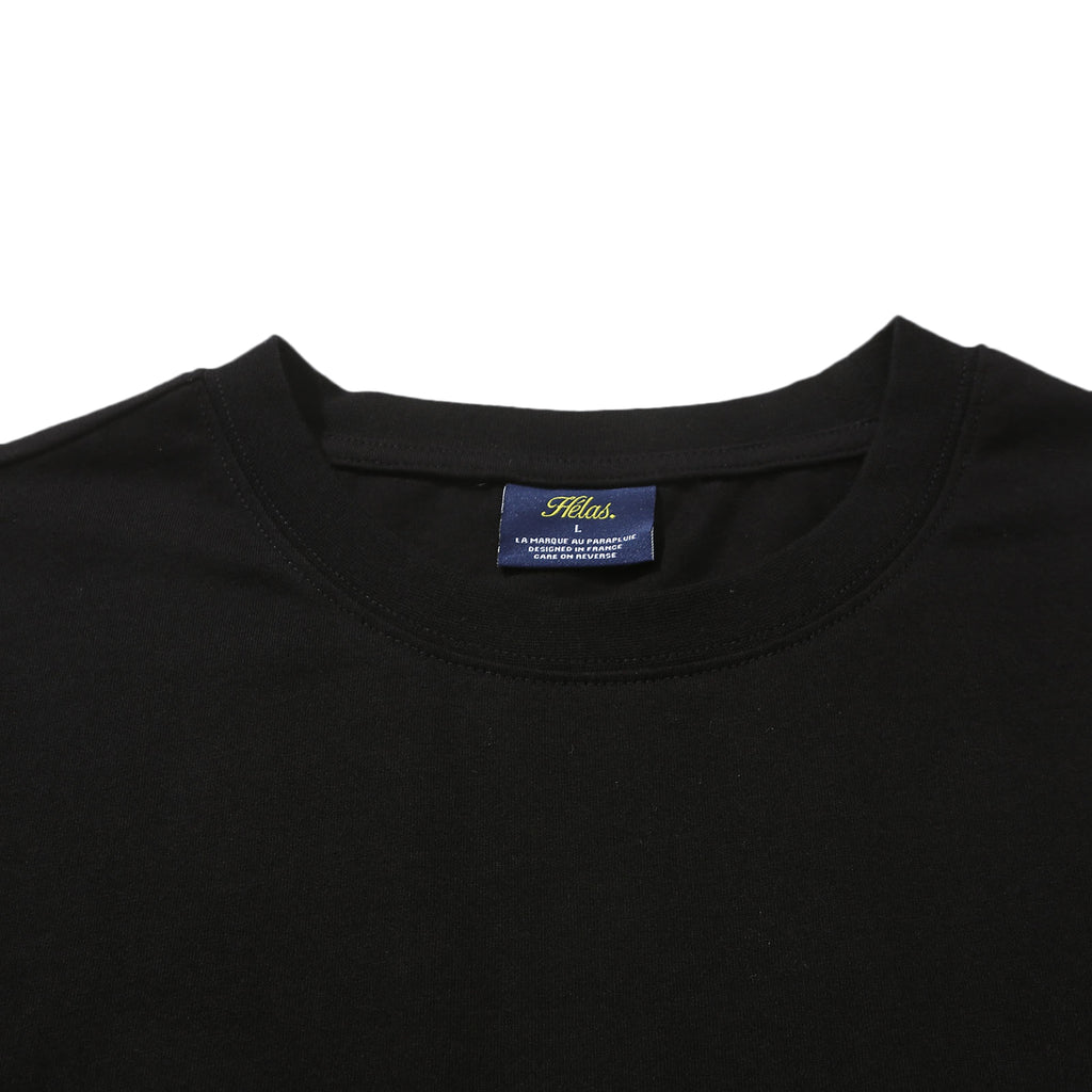 Helas Clint T Shirt - Black - neck