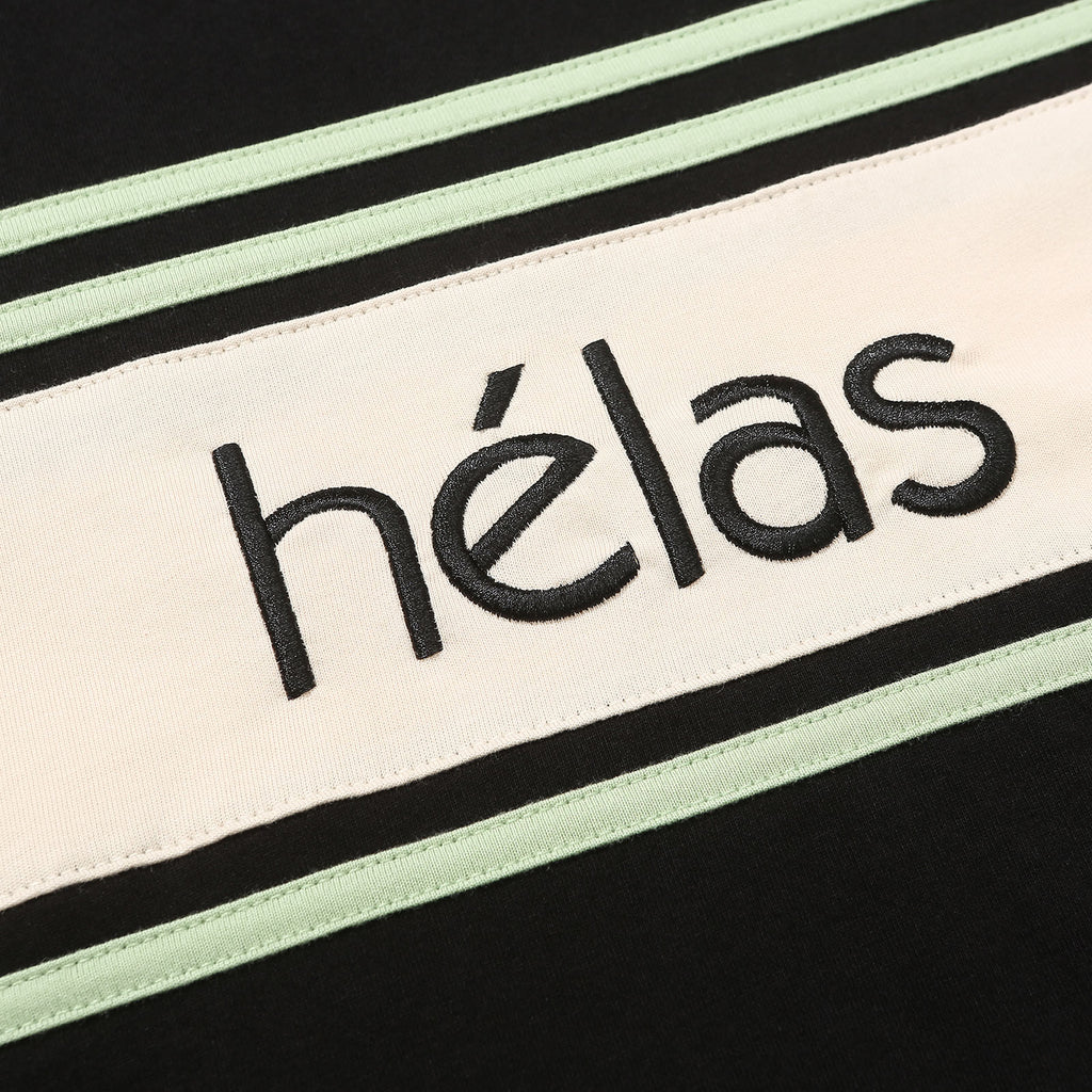Helas Clint T Shirt - Black - closeup