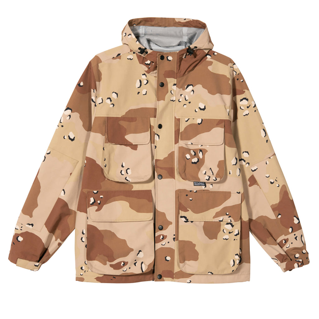 Stussy Camo Taped Seam Field Jacket Camo - Front
