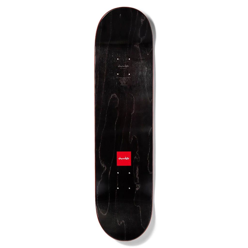 Chocolate Skateboards Name Chunk James Capps Skateboard Deck - 8.25" - top