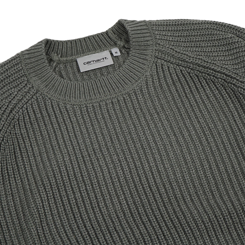 Carhartt WIP Forth Sweater in Thyme - Detail
