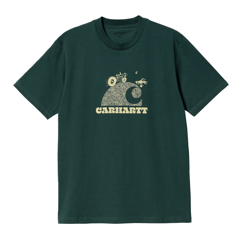 Carhartt WIP Harvester T Shirt - Botanic - front