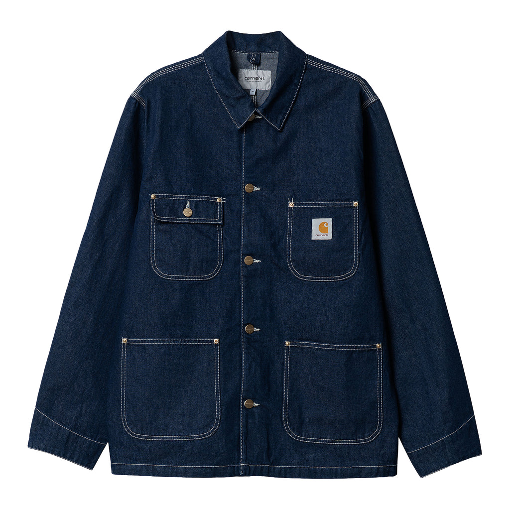 Carhartt WIP OG Chore Coat - Blue One Wash - front