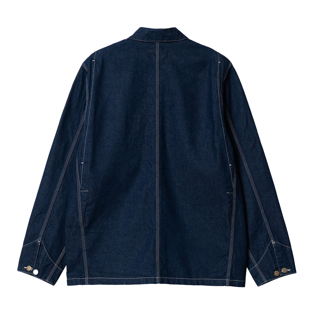 Carhartt WIP OG Chore Coat - Blue One Wash - back