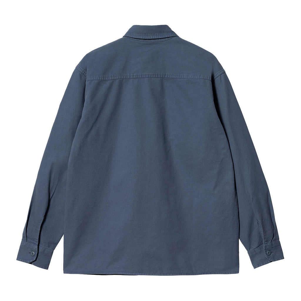 Carhartt WIP Reno Shirt Jac - Storm Blue - back