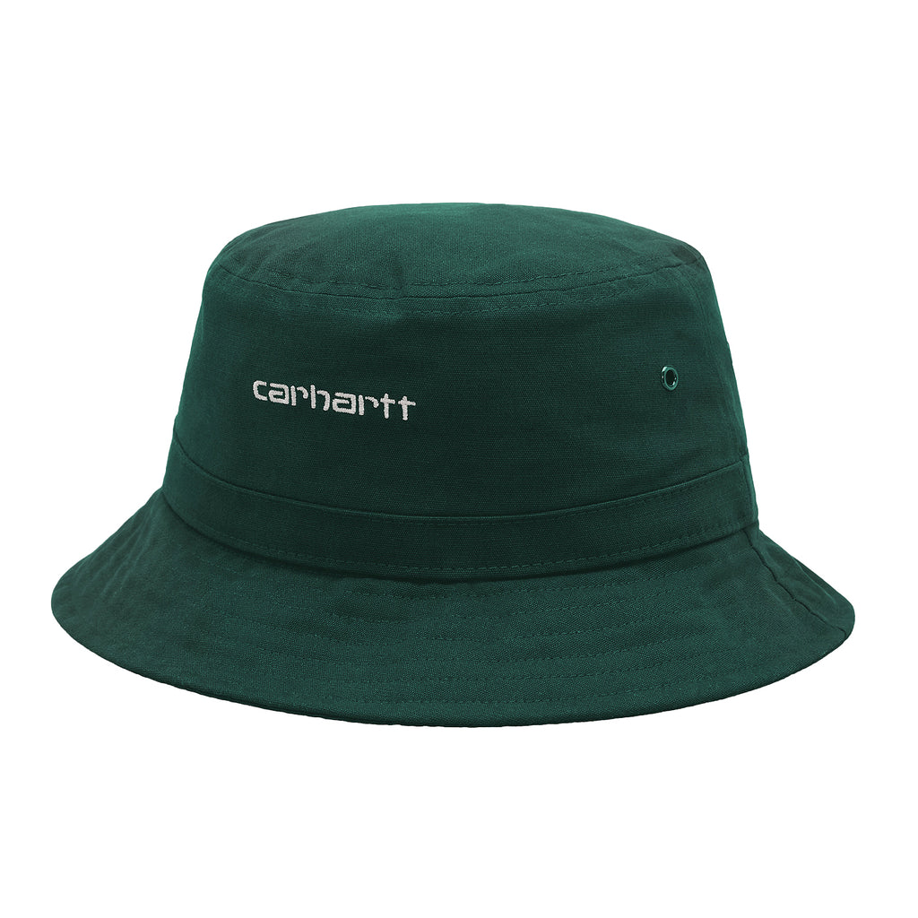Carhartt Script Bucket Hat - Treehouse / White - main