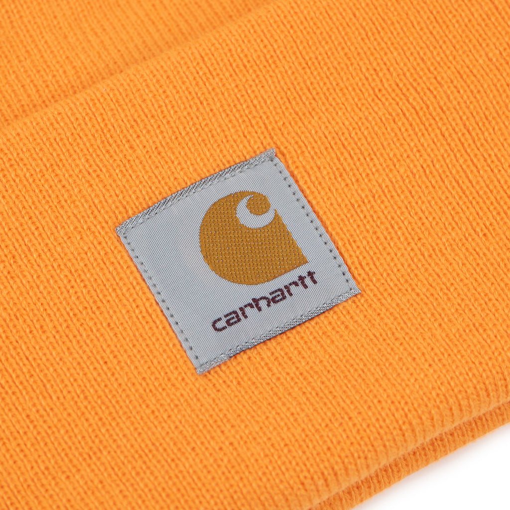 Carhartt WIP Watch Hat - Pale Orange - closeup