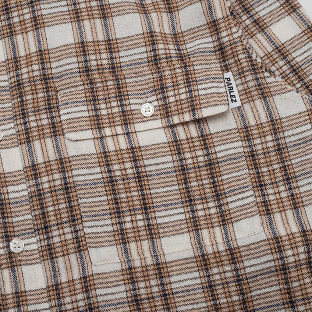 Parlez Carson Shirt - Brown - pocket