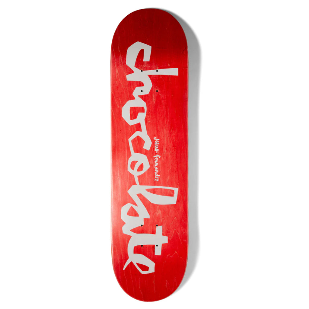 Chocolate Skateboards Reflective Chunk Jesus Skateboard Deck - 8.125" - bottom