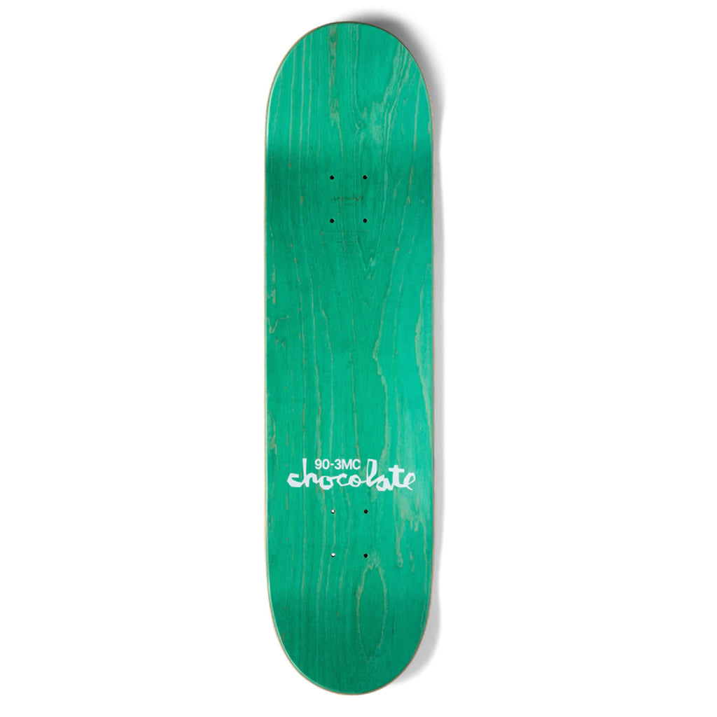 Chocolate Skateboards Reflective Chunk Jesus Skateboard Deck - 8.125" -top