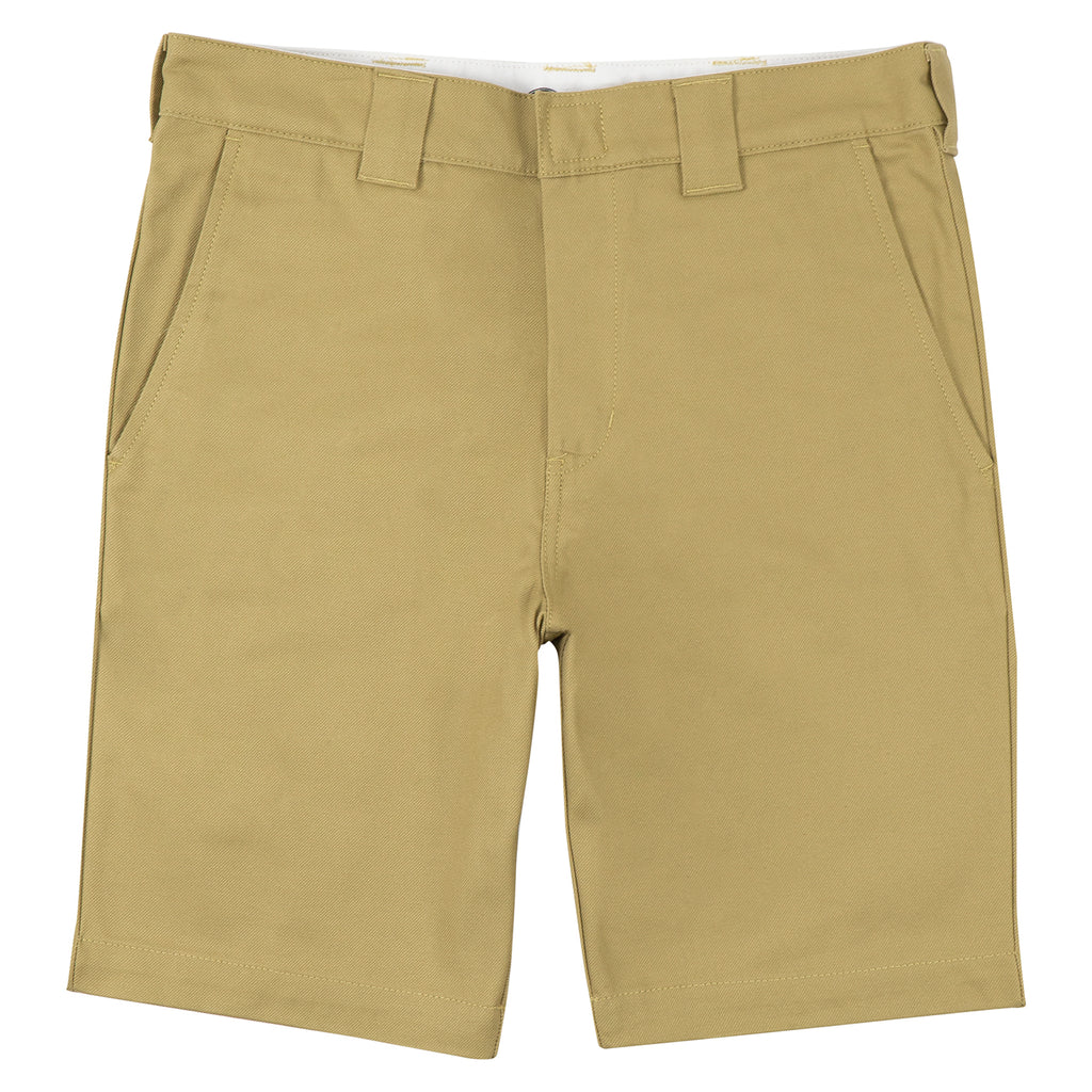 Dickies Cobden Shorts in Khaki - Front