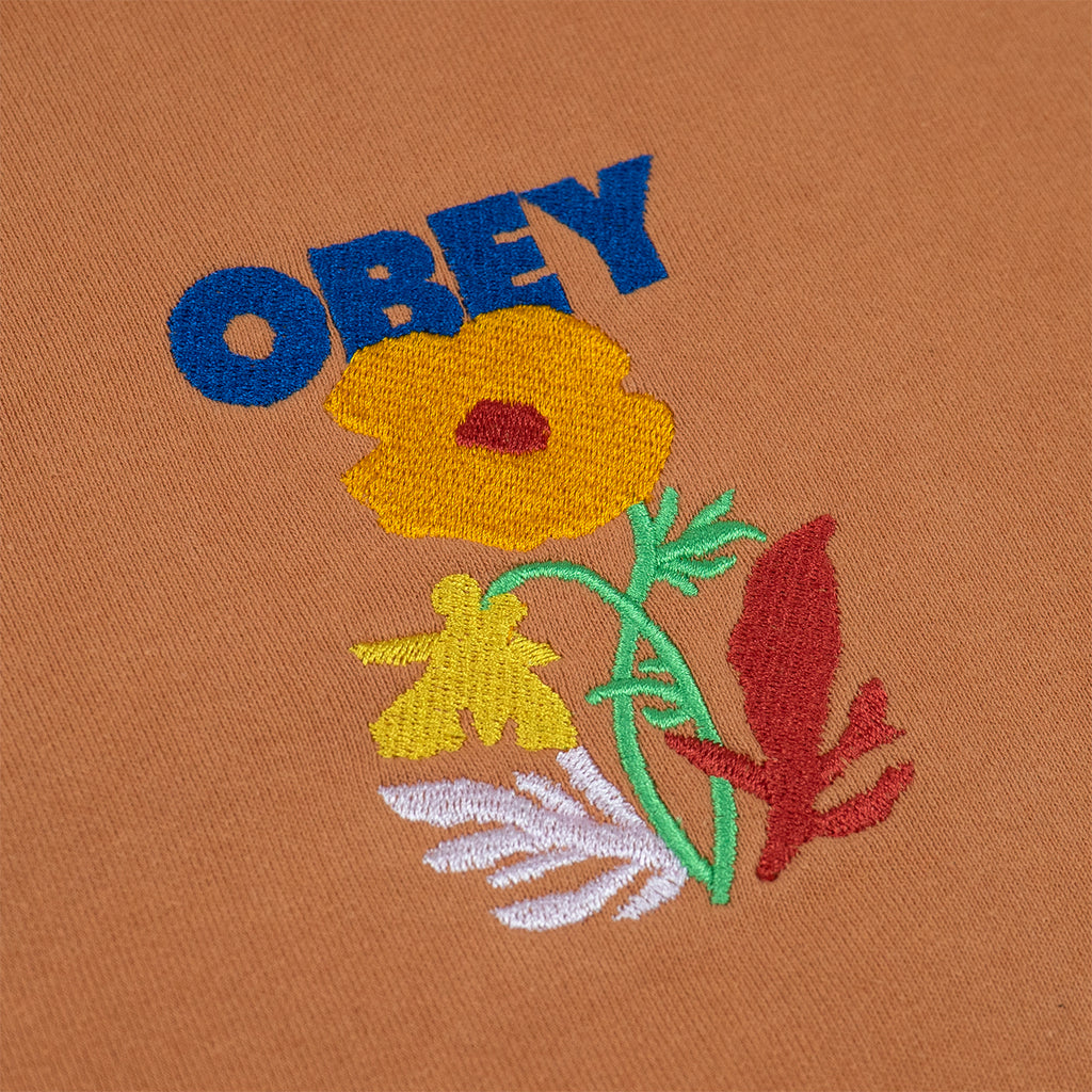 Obey Clothing Corben Hoodie in Pheasant - Embroidery